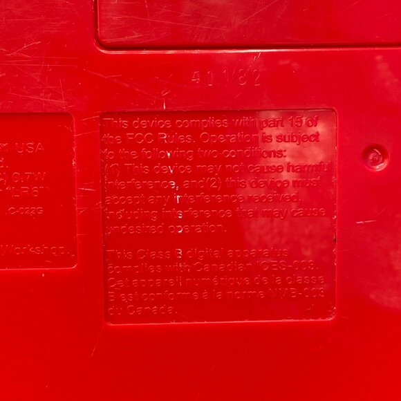 Hasbro Sesame Street Elmo Let's Rock Guitar Interactive Toy Guitar Kids WORKS - Picture 10 of 13